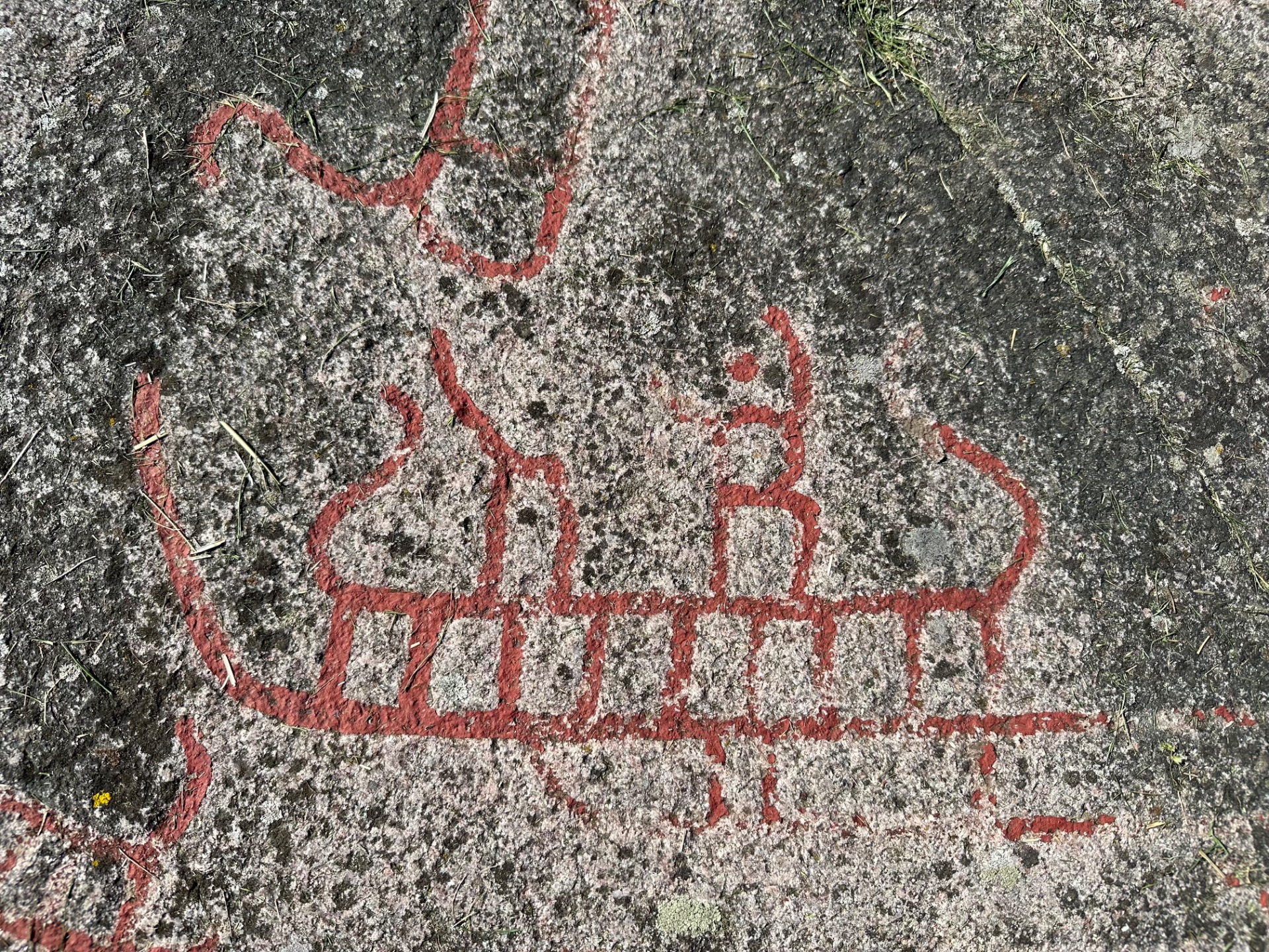 Helleristning fra Bornholm (E.S.Krogh)